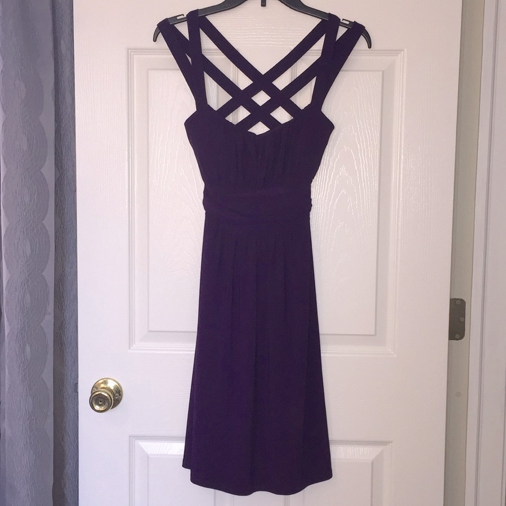 Bisou Bisou Knee-Length Strappy Dress 6